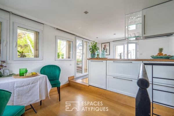 Appartement dernier étage, Rooftop et terrasse