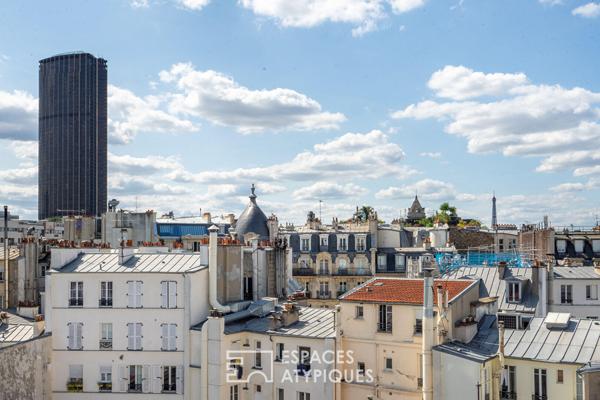 Appartement dernier étage, Rooftop et terrasse