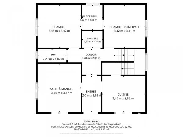 Maison à vendre 4 pièces 98 m² Chard