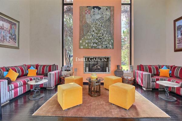 À vendre villa dans un domaine golfique à Marrakech