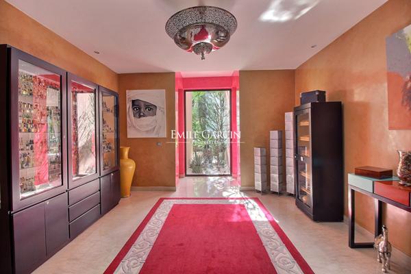 À vendre villa dans un domaine golfique à Marrakech