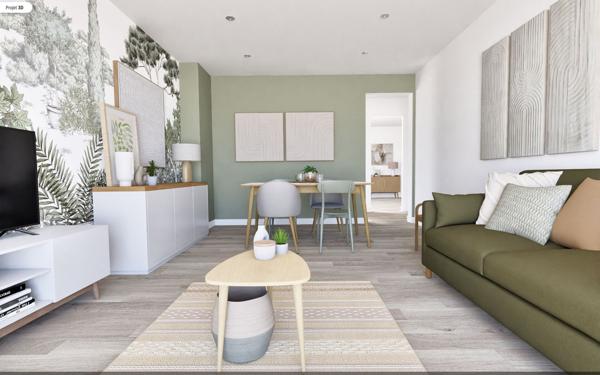 Appartement à vendre    3 pièces • 53,40 m2 Trappes