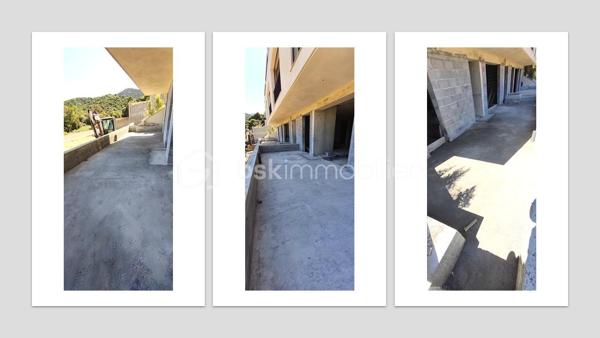 Corse - Rive sud d’Ajaccio à Pietrosella- Résidence ORZIOLO 2. Appartement neuf T2 de 47 m2 + terrasse de 22 m2, situé à 3 km de la mer. et proche des commerces !

Ventes Corse Rive sud d’Ajaccio à Pietrosella- BSK Immobilier vous propose dans une résidence de standing de 6 logements à usage d’habitation idéalement situé, à 3 km de la mer et proche des commerces et disposant d’une jolie vue dégagée sur le maquis Corse.

Lot A02:  Un appartement neuf de type T2 de 47 m2 + terrasse de 22 m2, situé en Rez-de chaussée, localisation façade à droite.
Ce logement offre tout le confort, il comprend une pièce de vie permettant d’accueillir un salon et séjour, une cuisine ouverte aménagée, une chambre, une salle d’eau et un WC. 

Équipements intérieurs de qualité fournis : Chauffage - climatisation, ballon thermodynamique, volets roulants alu électriques, grandes douches avec parois vitrées et WC suspendus. Les menuiseries extérieures sont en alu et en double vitrage, les baies vitrées font entre 3 et 4 mètres avec une hauteur de 2.25m ce qui offre une belle luminosité dans les pièces.

Chaque logement dispose de deux places de stationnement à l’air libre.
Situé, à 3 km de la plage de Pietrosella et proche des commerces ; Pharmacies, alimentations, poste, tabac/presse à moins de 5 km .. et à 30 minutes de l’Aéroport d’Ajaccio Napoléon Bonaparte.

Dans le cadre des visites il vous sera demandé la présentation d'une pièce d’identité à chaque visiteur majeur, conformément à l’article L.561-5 du Code monétaire et financier. 

VENTE Corse Rive sud d’Ajaccio à Pietrosella- Lot A02 résidence ORZIOLO 2.
Appartement T2 neuf de 47 m2 + terrasse de 22 m2; Prix 249 000 euros, honoraires charge vendeur inclus - réf. 229946 BSK Immobilier - DOMINIQUE LARROCHE – 06 28 04 74 47 - Agent Commercial - RSAC N° 378 428 684 - Ville du greffe : AJACCIO -