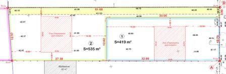 Terrain à vendre  535 m2 MONTESSON - 78