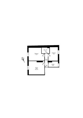 Suresnes Carnot - Appartement 3 pièces 42m² avec beau potentiel