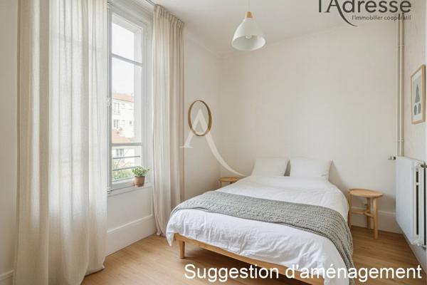 Suresnes Carnot - Appartement 3 pièces 42m² avec beau potentiel