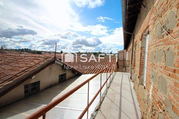 Appartement centre-ville avec balcon