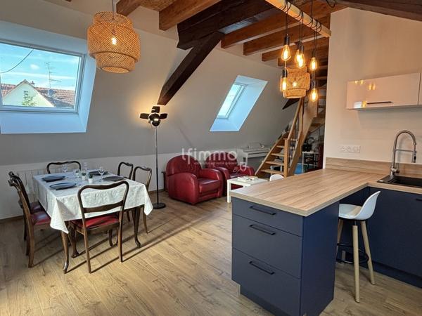 Maison de caractère rénovée – 3 appartements – cœur de village