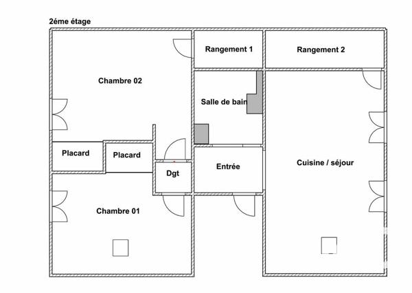 Appartement à vendre 3 pièces 39 m² Annecy