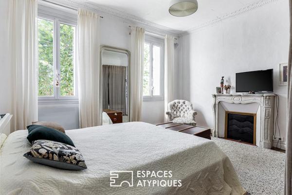 Élégante maison de ville des années 1900 avec piscine