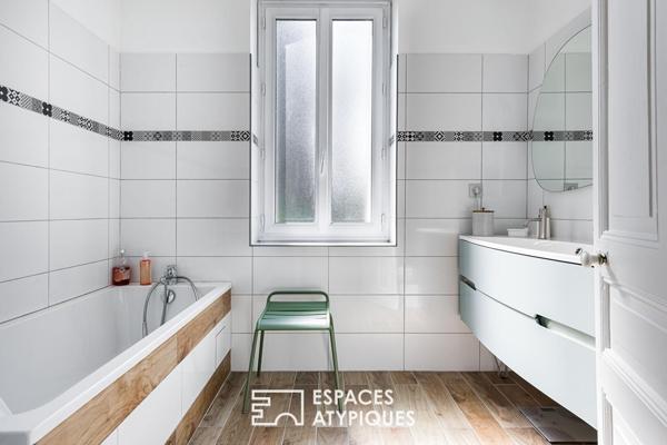 Élégante maison de ville des années 1900 avec piscine