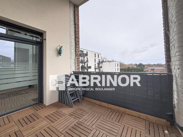 DELORY - Appartement de type 3 de 70 m² hab. - Lumineux avec terrasse plein Sud. ROUBAIX