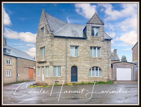 Roz-sur-Couesnon (35610) ROZ SUR COUESNON - Maison de bourg en pierre 177 m² - 5 chambres - avec courette et garage.