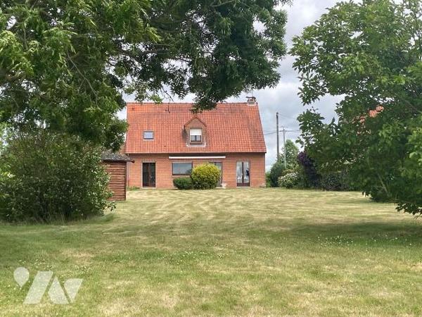 A VENDRE A BAILLEUL, Hameau d'Outtersteene dans la Nord (59) : MAISON INDIVIDUELLE AVEC GARAGE,...