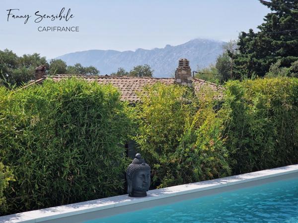 Maison contemporaire 140 m2 avec vue imprenable sur Mont Aurélien et Sainte Victoire