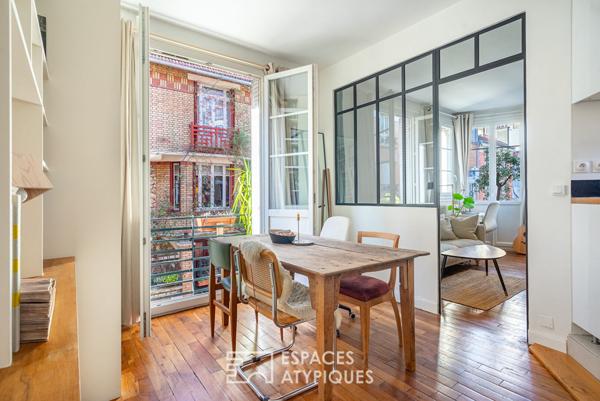 Appartement lumineux à l’esprit campagne chic