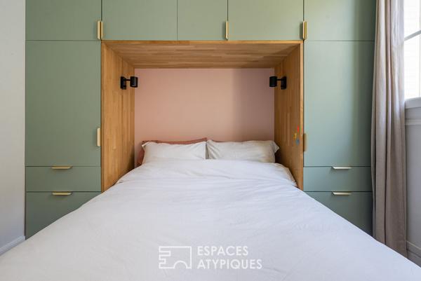 Appartement lumineux à l’esprit campagne chic