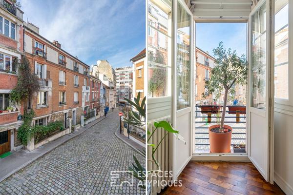 Appartement lumineux à l’esprit campagne chic