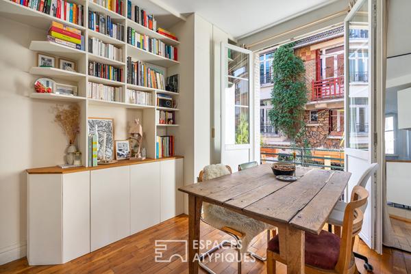 Appartement lumineux à l’esprit campagne chic