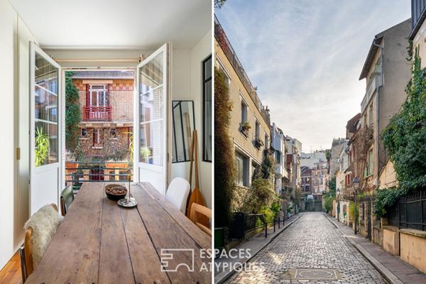 Appartement lumineux à l’esprit campagne chic