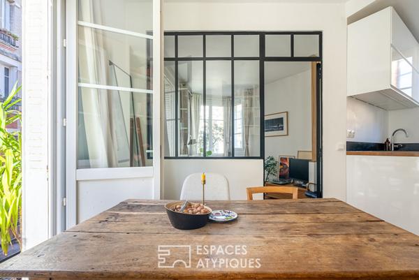 Appartement lumineux à l’esprit campagne chic