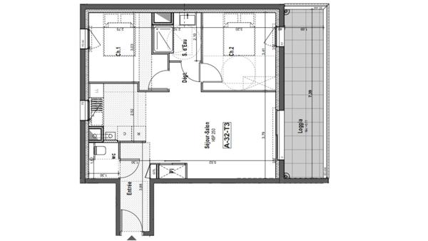 Appartement à vendre 3 pièces 60 m² Saint-Malo