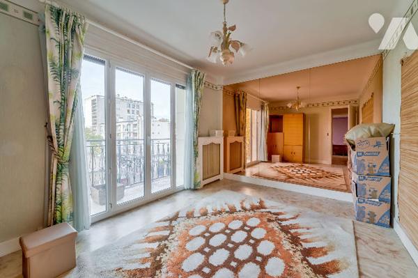 Charenton-le-Pont : 4 pièces avec balcons et parking