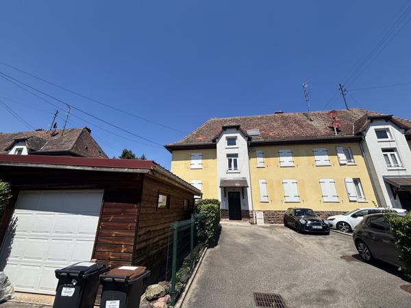 Duplex 4 pièces avec garage, cave et terrain privatif