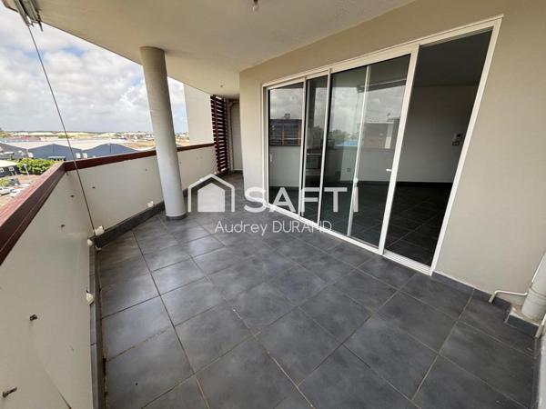 APPARTEMENT T3 AVEC GRANDE TERRASSE, GARAGE ET PARKING