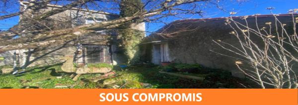 LA CLAYE 85320 15 MIN DES PLAGES ADORABLE MAISON EN PIERRES AVEC DEPENDANCES ET JARDIN CLOS A PRIX FOU