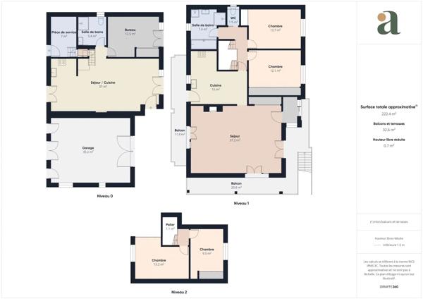 Maison familiale avec dépendance de 192 m² en vente à Bouc-Bel-Air(13320)
