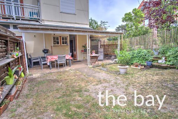 Arcachon (33120) T3 de charme avec jardin privatif plein sud – Adresse prisée à Arcachon
