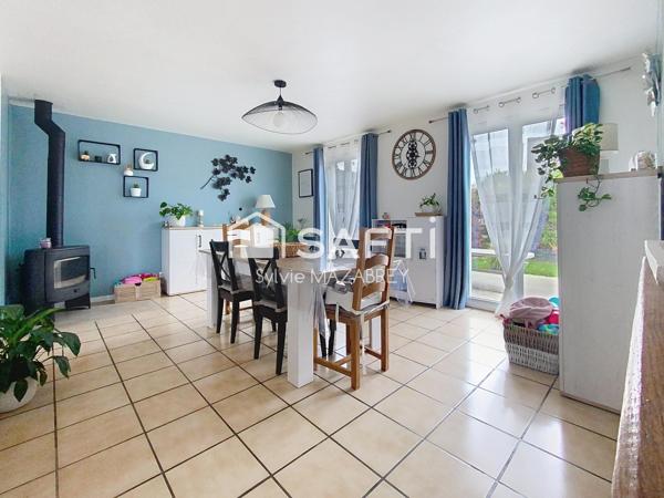 À découvrir sans tarder ! Charmante maison 5 pièces – 122 m² avec jardin et sous-sol total