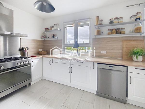 À découvrir sans tarder ! Charmante maison 5 pièces – 122 m² avec jardin et sous-sol total