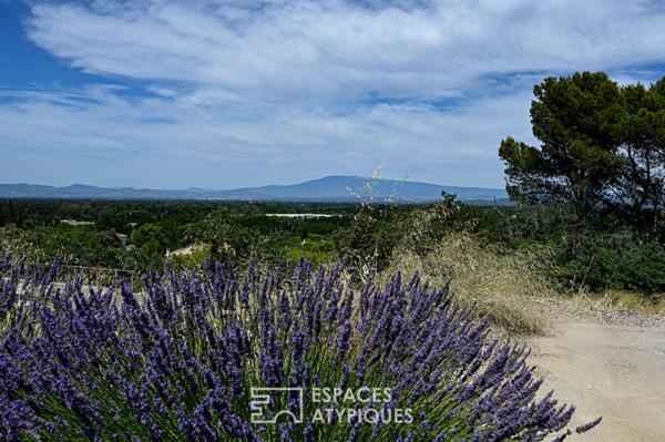 Terrain d’exception avec pour horizon Le Ventoux