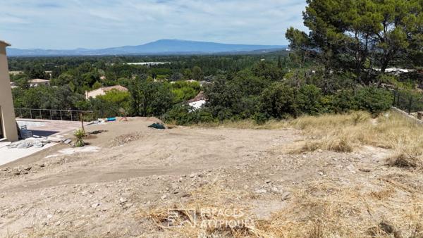 Terrain d’exception avec pour horizon Le Ventoux