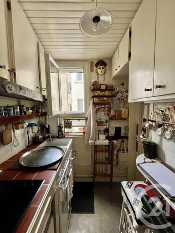 Appartement à vendre  3 pièces - 42,60 m 2   PARIS  - 75018