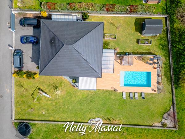 Villa récente à La Biolle - vue dégagée, piscine, 5 chambres - 205 M2 habitable