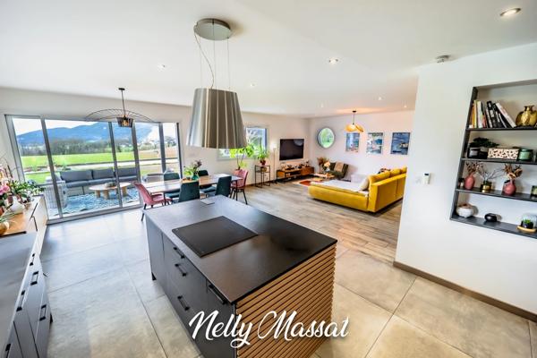 Villa récente à La Biolle - vue dégagée, piscine, 5 chambres - 205 M2 habitable