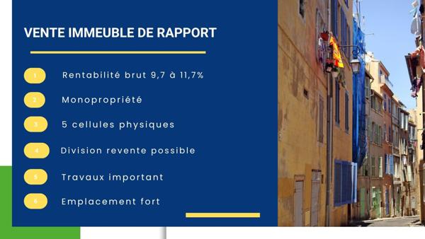 Immeuble 7 pièces - 235 m² Exclusivité efficity