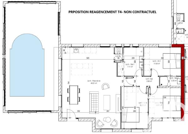 Maison à vendre 4 pièces 96 m² Martillac