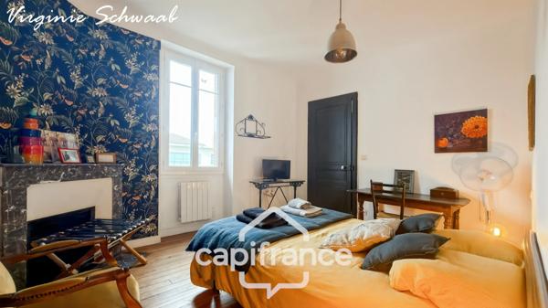 HABAS (40) Maison de caractère rénovée – DPE B, piscine chauffée, 6 suites parentales