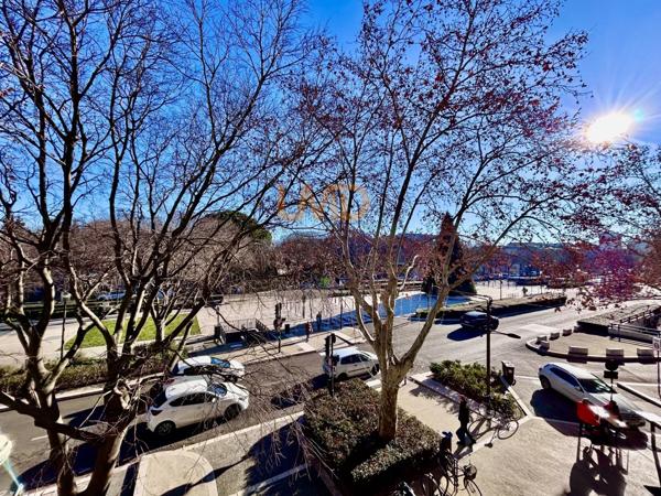 T1, calme, lumineux, centre ville, jardin de la fontaine