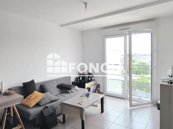Location Appartement 2 pièces 38.29 m² - 94-100 ROUTE DE VANNES Nantes 44300