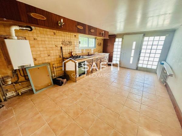 Maison à rénover sur un terrain de 193 m2