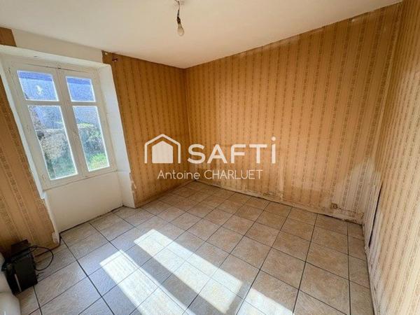 Maison de 42m² avec un terrain en face de 595m²