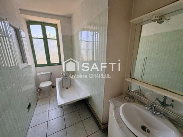 Maison de 42m² avec un terrain en face de 595m²