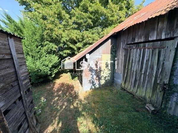 Maison de 42m² avec un terrain en face de 595m²