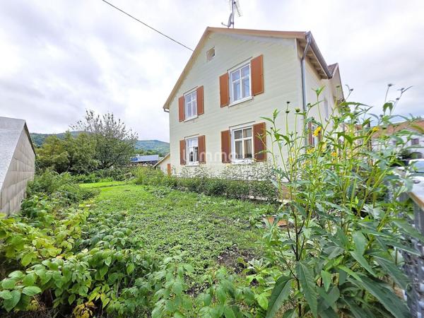 Opportunité à Masevaux (68290) : maison 82 m² + 6,33 ares de terrain