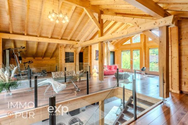 Magnifique maison d'architecte en bois massif de 219 m² - Domaine de Coudrée